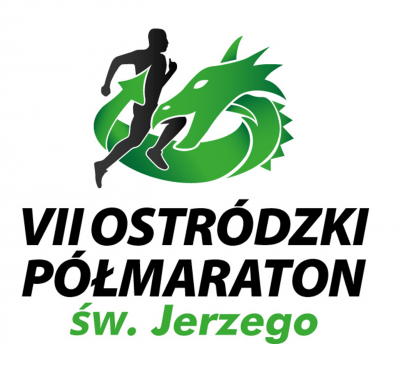 VII Ostródzki Półmaraton św. Jerzego - logo