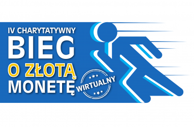 Wirtualny IV Charytatywny Bieg o Złotą Monetę - logo