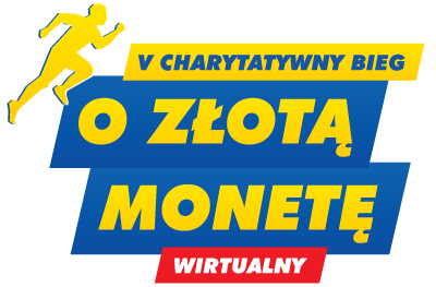 Wirtualny V Charytatywny Bieg o Złotą Monetę - logo