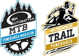 MH Automatyka MTB Pomerania 2023 - edycja 5 / Pomerania Summer Trail 2023 - Lębork, Plaża Zwarowska - logo