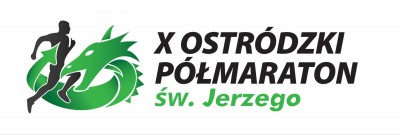 X Ostródzki Półmaraton św. Jerzego - logo