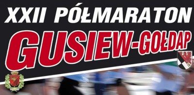XXII Półmaraton Gusiew - Gołdap - logo